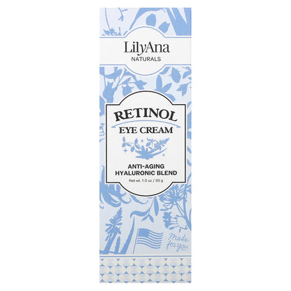 Lilyana Naturals, Retinol Eye Cream, 1 oz (30 g)