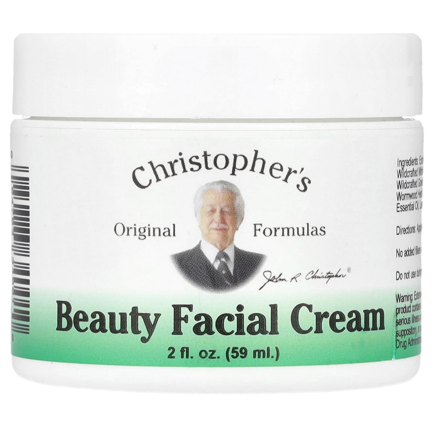 Christopher's Original Formulas, Beauty Facial Cream, 2 fl oz (59 ml)