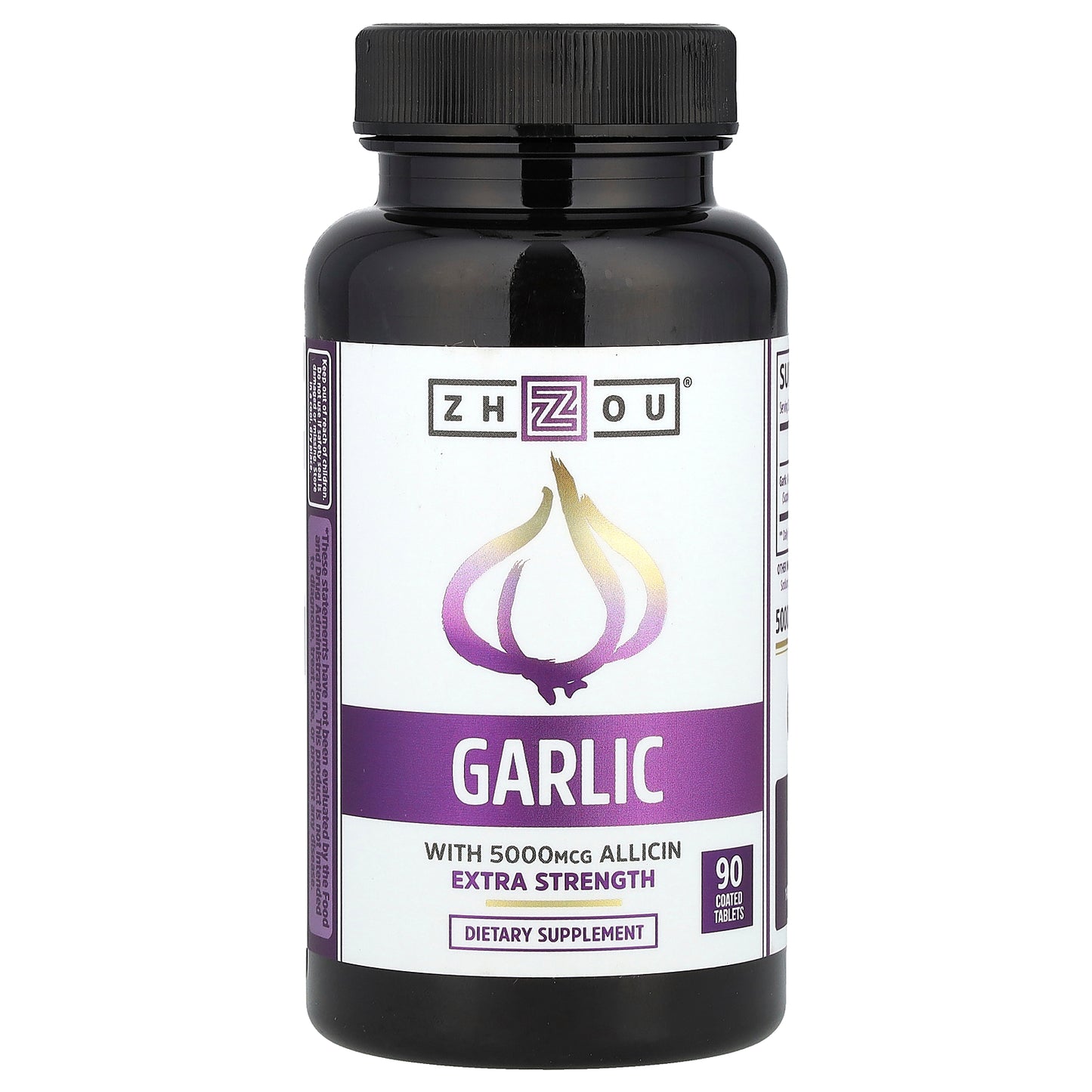 Zhou Nutrition, Garlic, Extra Strength, 415 mg, 90 Coated Tablets