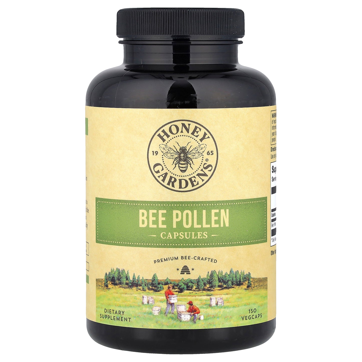 Zand, Bee Pollen, 150 Vegcaps (500 mg per Capsule)