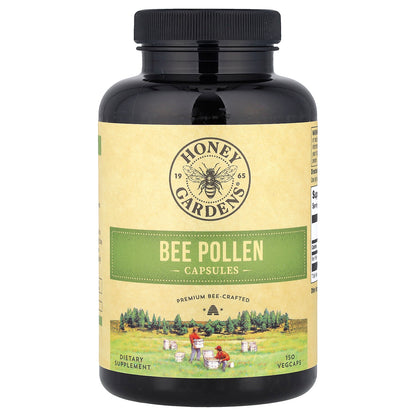 Zand, Bee Pollen, 150 Vegcaps (500 mg per Capsule)