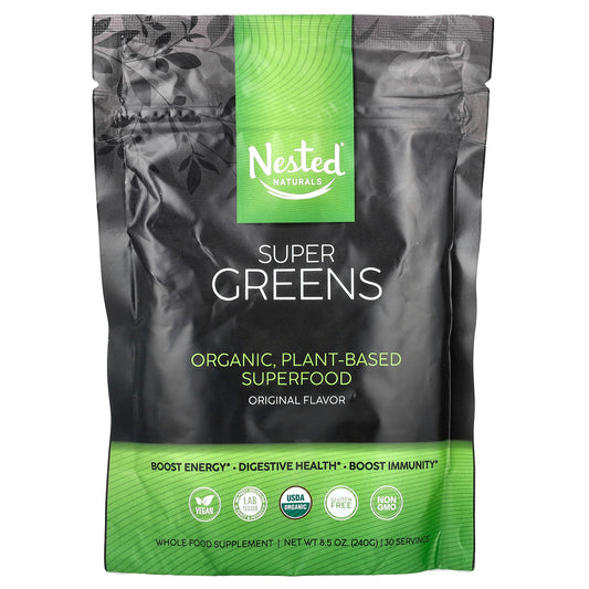 Nested Naturals, Super Greens, Original, 8.5 oz (240 g)