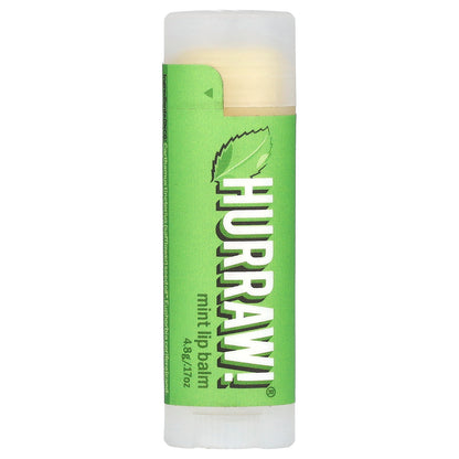 Hurraw! Balm, Lip Balm, Mint, 0.17 oz (4.8 g)