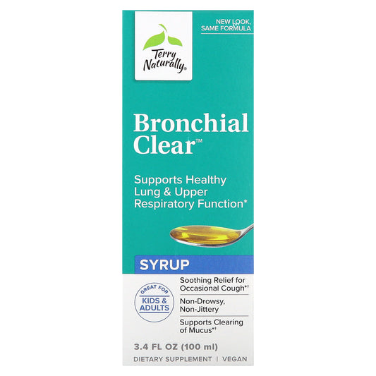 Terry Naturally, Bronchial Clear Syrup, 3.4 fl oz (100 ml)