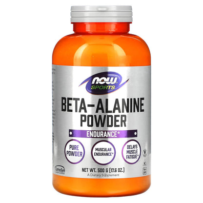 NOW Foods, Sports, Beta-Alanine, Pure Powder, 17.6 oz (500 g)