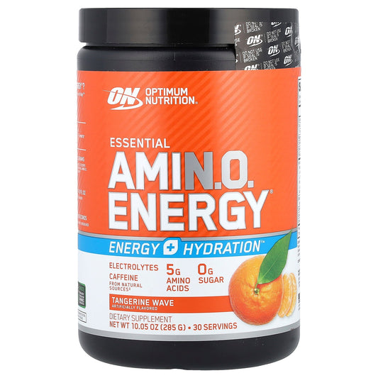 Optimum Nutrition, Essential Amin.O. Energy®, Tangerine Wave, 10.05 oz (285 g)