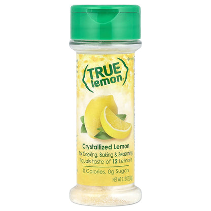 True Citrus, True Lemon®, Crystallized Lemon, 2.12 oz (60 g)