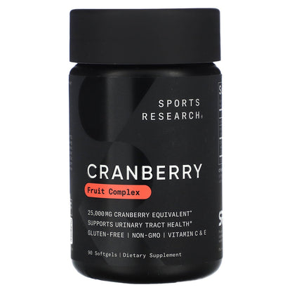 Sports Research, Cranberry Fruit Complex, 90 Softgels