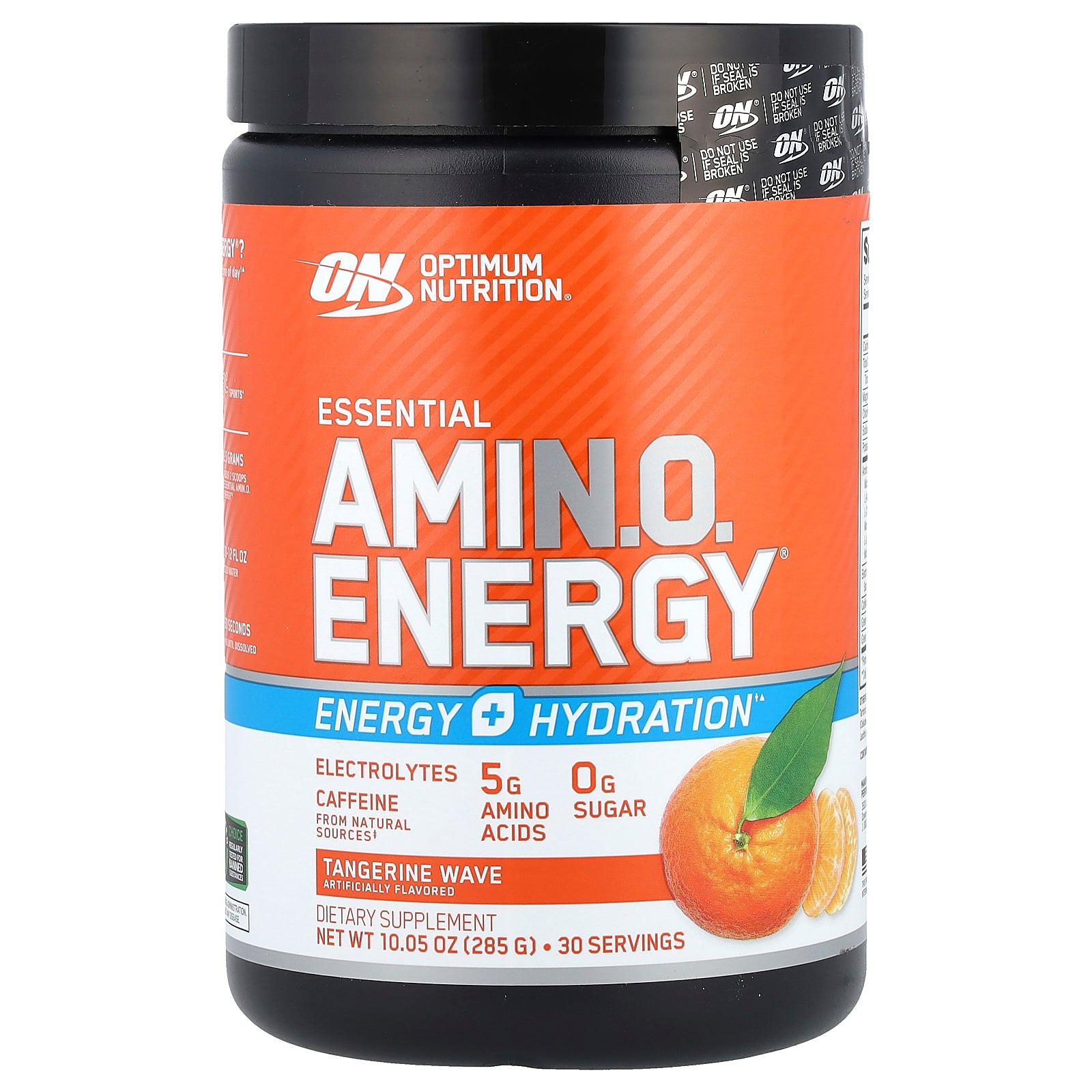 Optimum Nutrition, ESSENTIAL AMIN.O. ENERGY + ELECTROLYTES, Tangerine Wave, 10.05 oz (285 g)