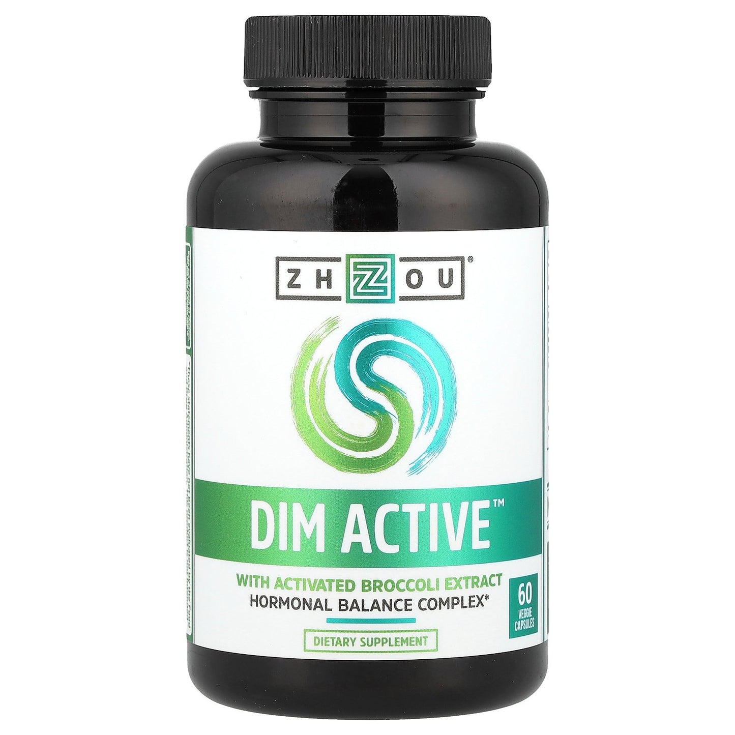 Zhou Nutrition, DIM Active™ With Activated Broccoli Extract, 60 Veggie Capsules