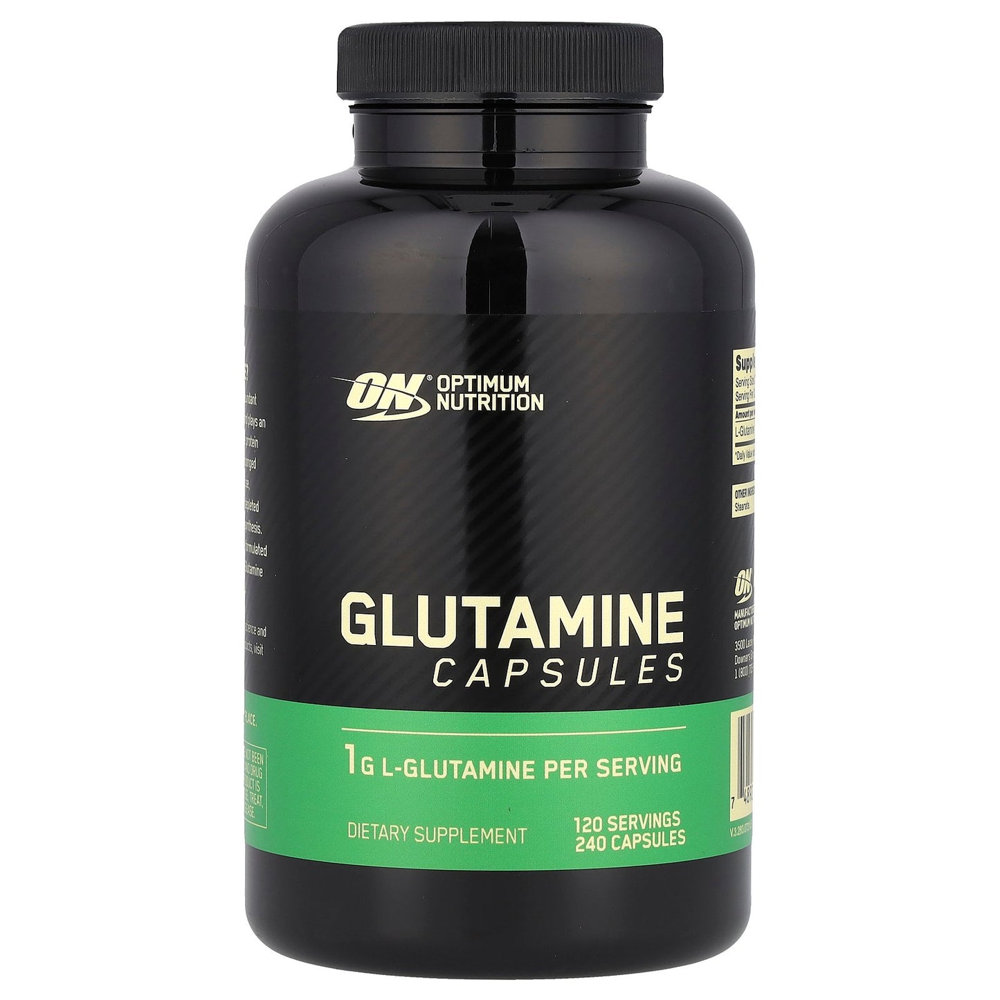 Optimum Nutrition, Glutamine, 240 Capsules (0.5 g per Capsule)
