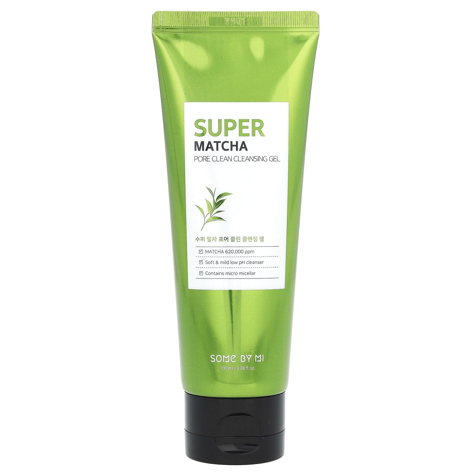 SOME BY MI, Super Matcha Pore Clean Cleansing Gel, 3.38 fl oz (100 ml)