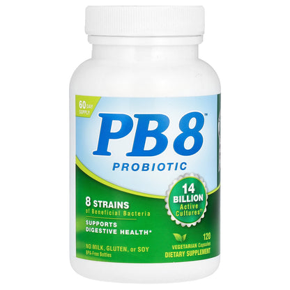 Nutrition Now, PB 8™ Probiotic, 120 Vegetarian Capsules