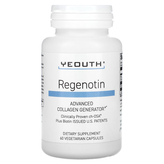 YEOUTH, Regenotin, Advanced Collagen Generator, 60 Vegetarian Capsules