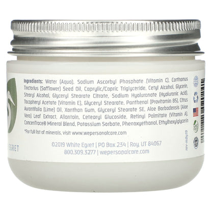 White Egret, Vitamin C Hyaluronic Acid Serum, 2 fl oz (59 ml)