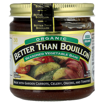 Better Than Bouillon, Organic Seasoned Vegetable Base, 8 oz (227 g)
