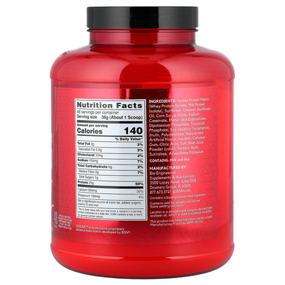 BSN, Syntha-6® Isolate, Protein Powder Drink Mix, Strawberry Milkshake, 4.02 lbs (1.82 kg)