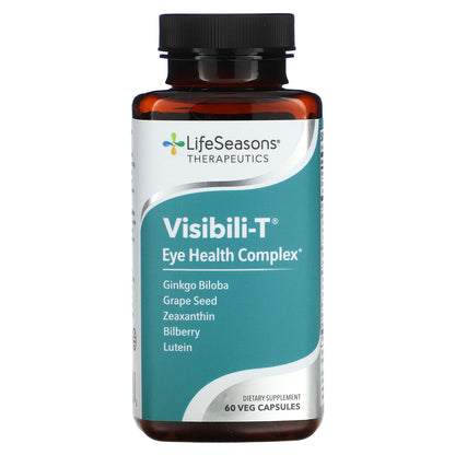 LifeSeasons, Visibili-T, Eye Health Complex, 60 Veg Capsules