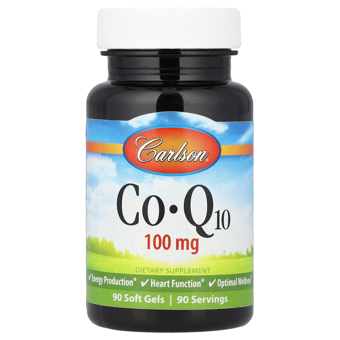 Carlson, CoQ10, 100 mg, 90 Soft Gels