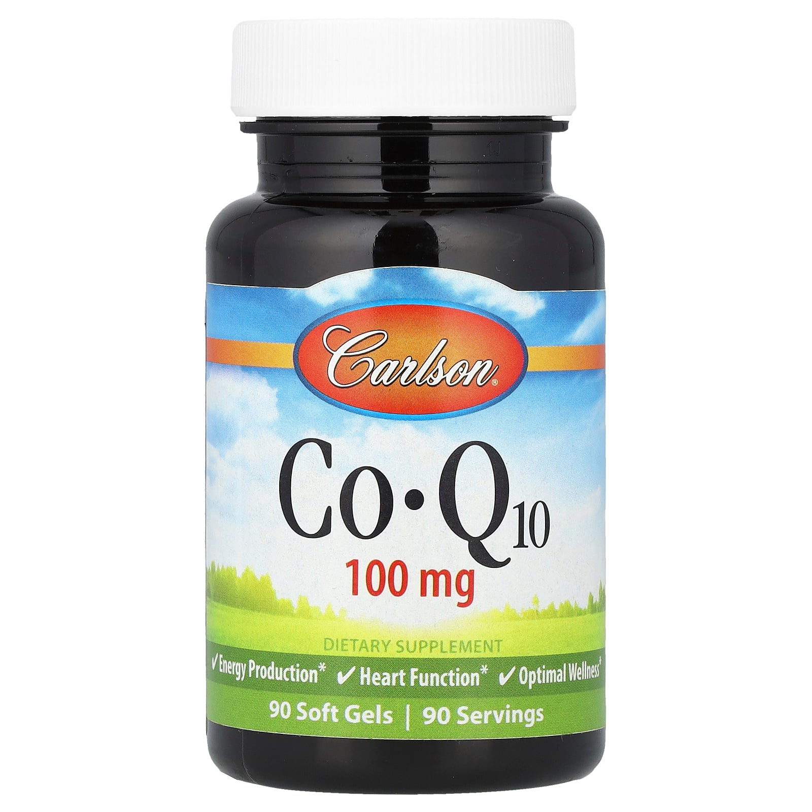 Carlson, CoQ10, 100 mg, 90 Soft Gels