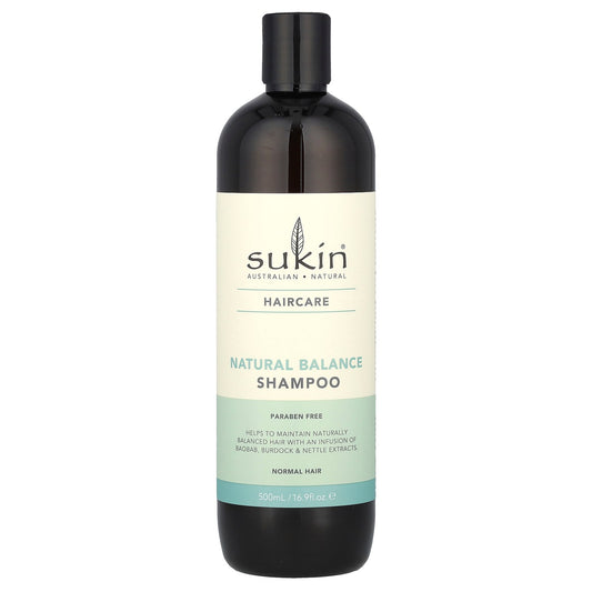 Sukin, Natural Balance Shampoo, Normal Hair , 16.9 fl oz (500 ml)