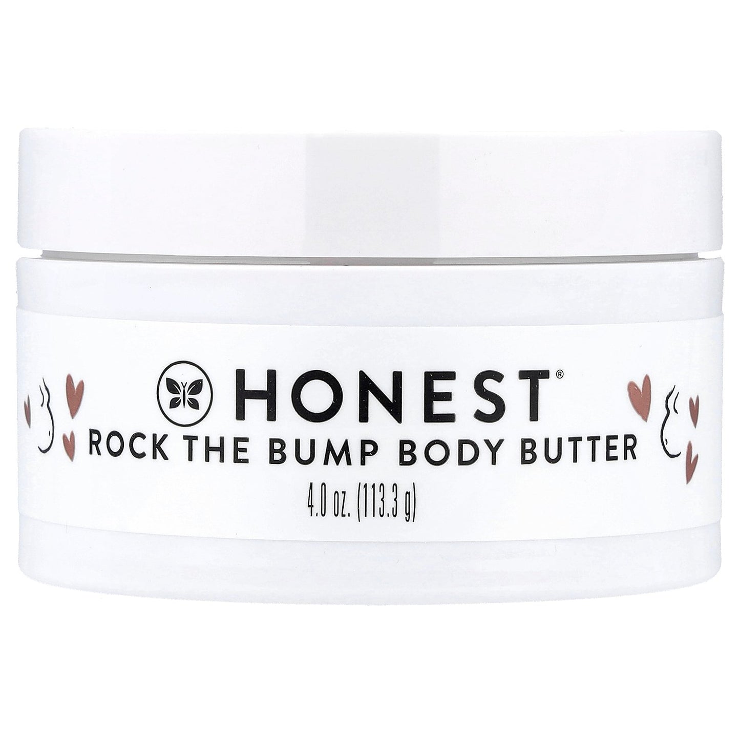 The Honest Company, Rock the Bump Body Butter, Unscented, 4 oz (113.3 g)