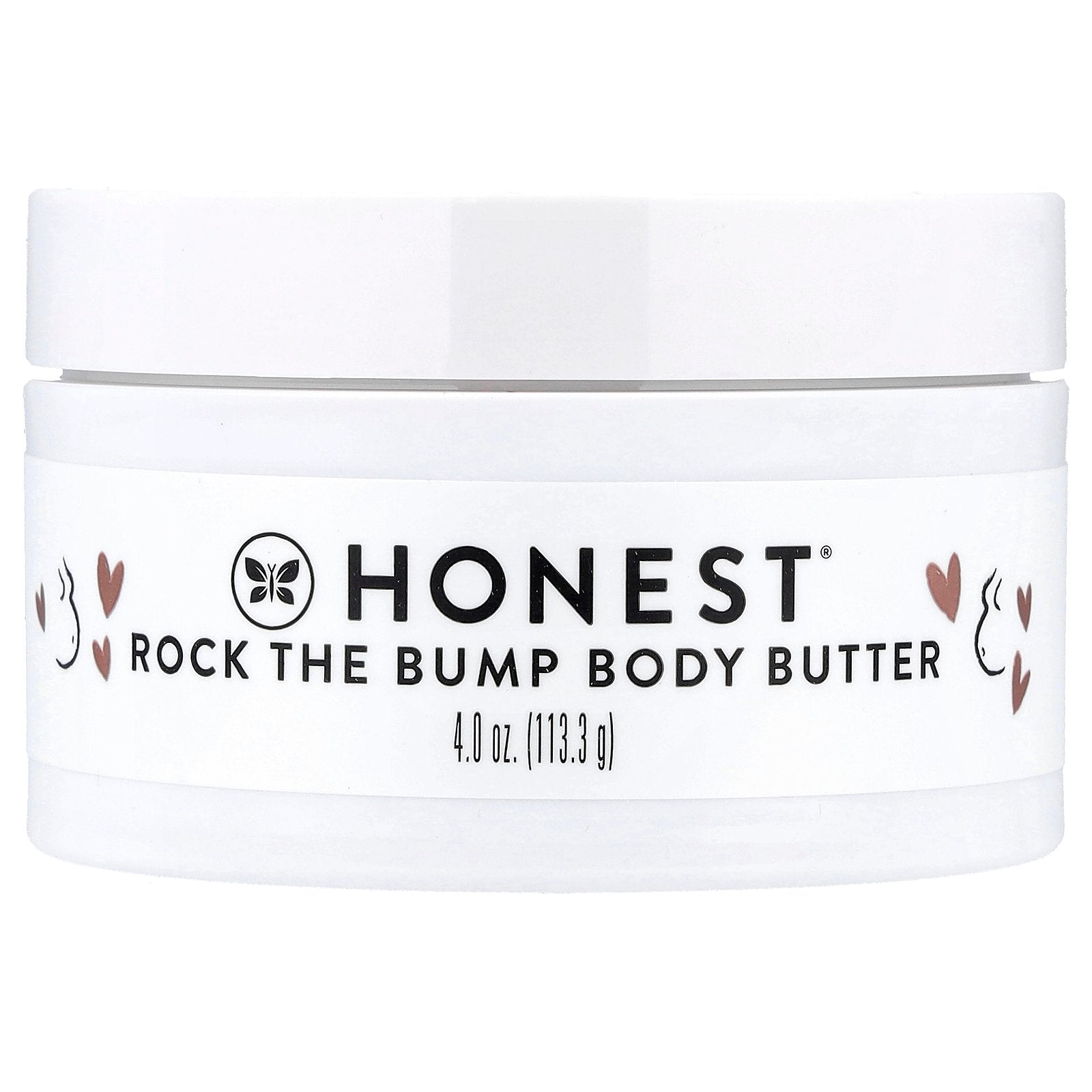 The Honest Company, Rock the Bump Body Butter, Unscented, 4 oz (113.3 g)