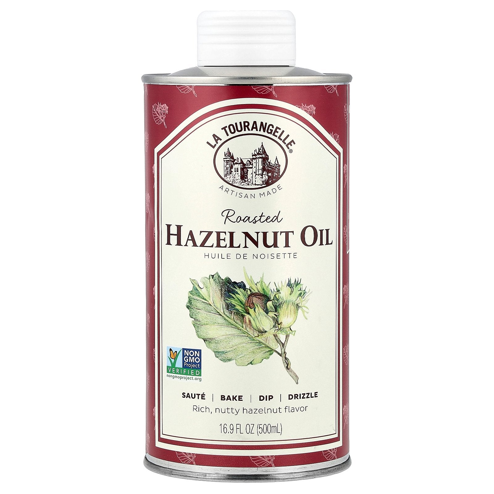 La Tourangelle, Roasted Hazelnut Oil, 16.9 fl oz (500 ml)