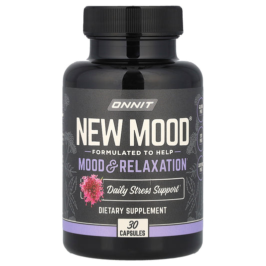 Onnit, New Mood®, Mood & Relaxation, 30 Capsules