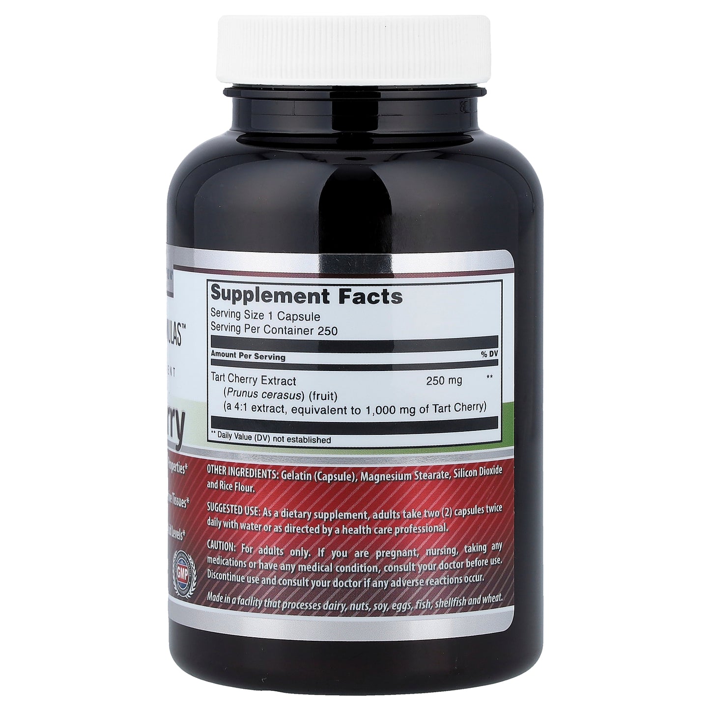 Amazing Nutrition, Tart Cherry, 250 Capsules (250 mg per Capsule)