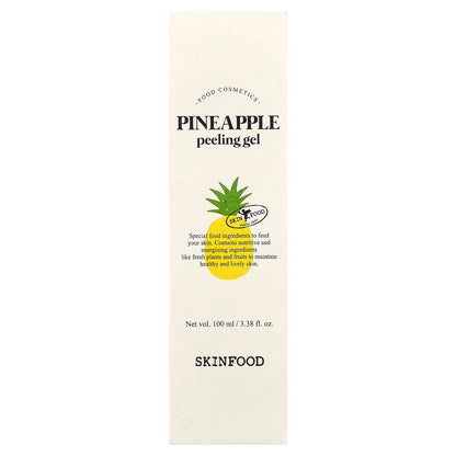 Skinfood, Peeling Gel, Pineapple , 3.38 fl oz (100 ml)