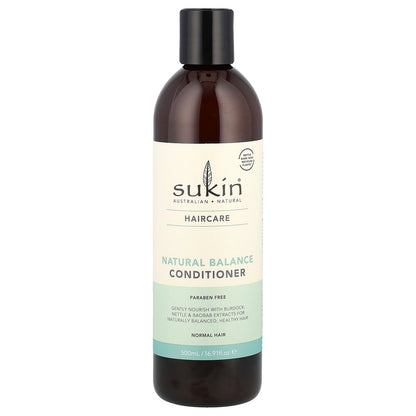 Sukin, Natural Balance Conditioner, Normal Hair, 16.91 fl oz (500 ml)