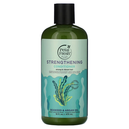 Petal Fresh, Strengthening Conditioner, Seaweed & Argan Oil, 16 fl oz (475 ml)