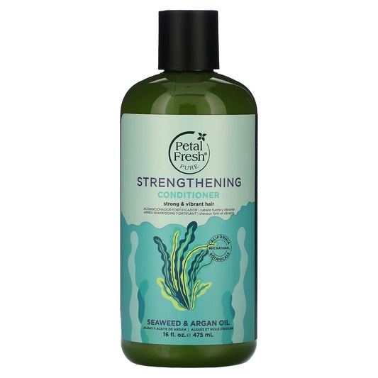 Petal Fresh, Strengthening Conditioner, Seaweed & Argan Oil, 16 fl oz (475 ml)
