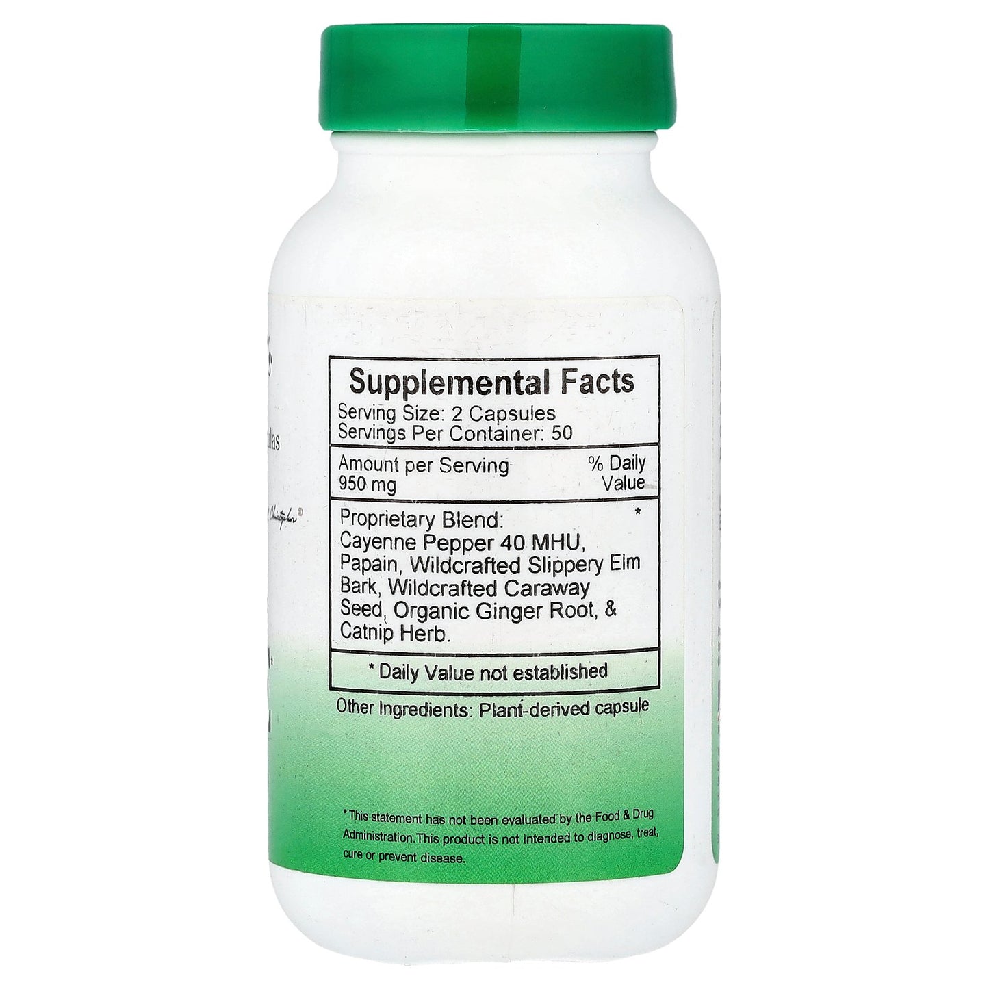 Christopher's Original Formulas, GasE, 100 Vegetarian Caps