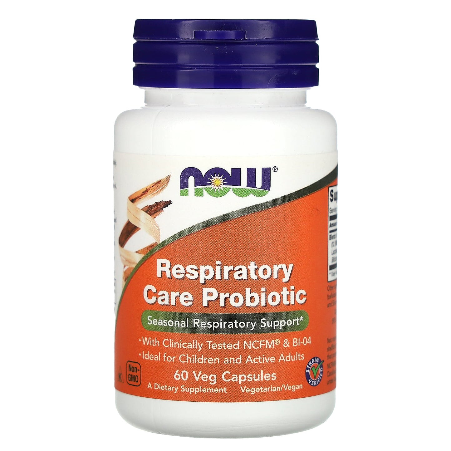 NOW Foods, Respiratory Care Probiotic, 60 Veg Capsules