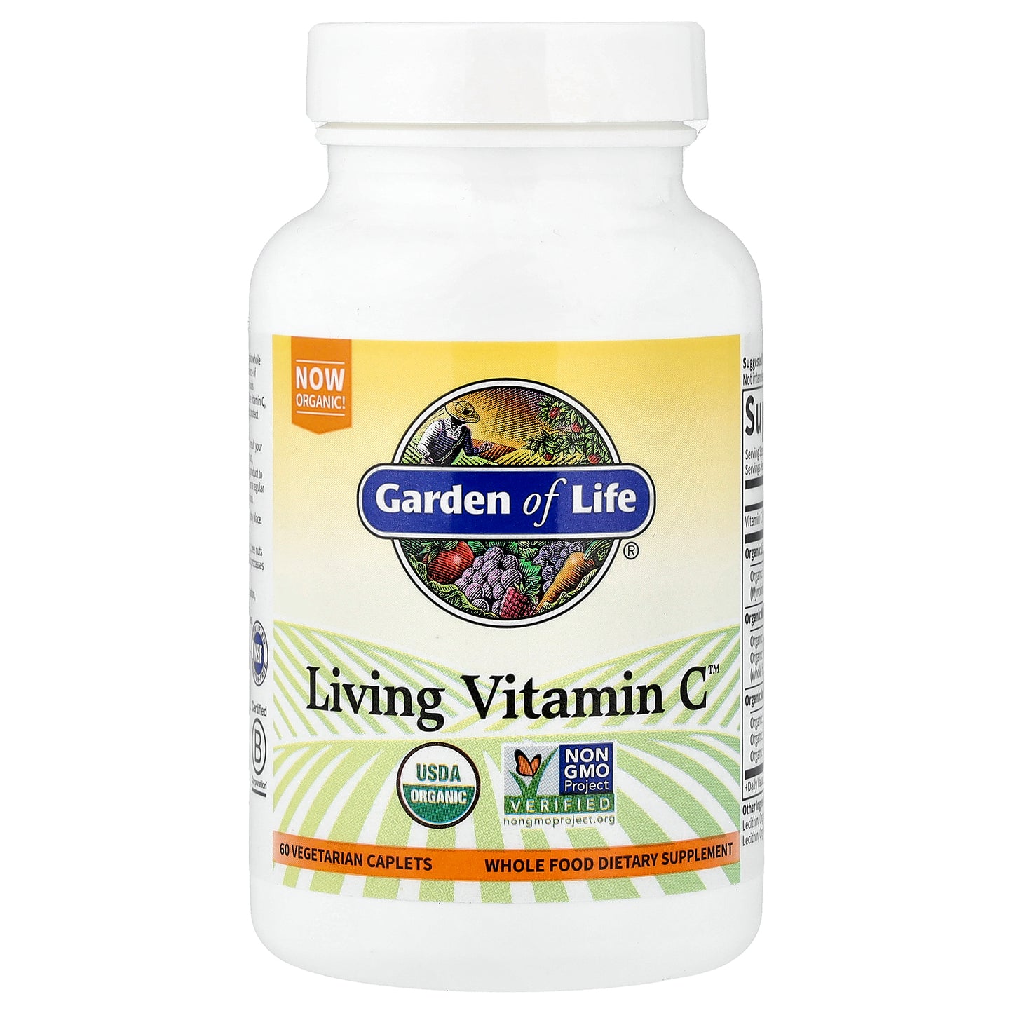 Garden of Life, Living Vitamin C™, 60 Vegetarian Caplets