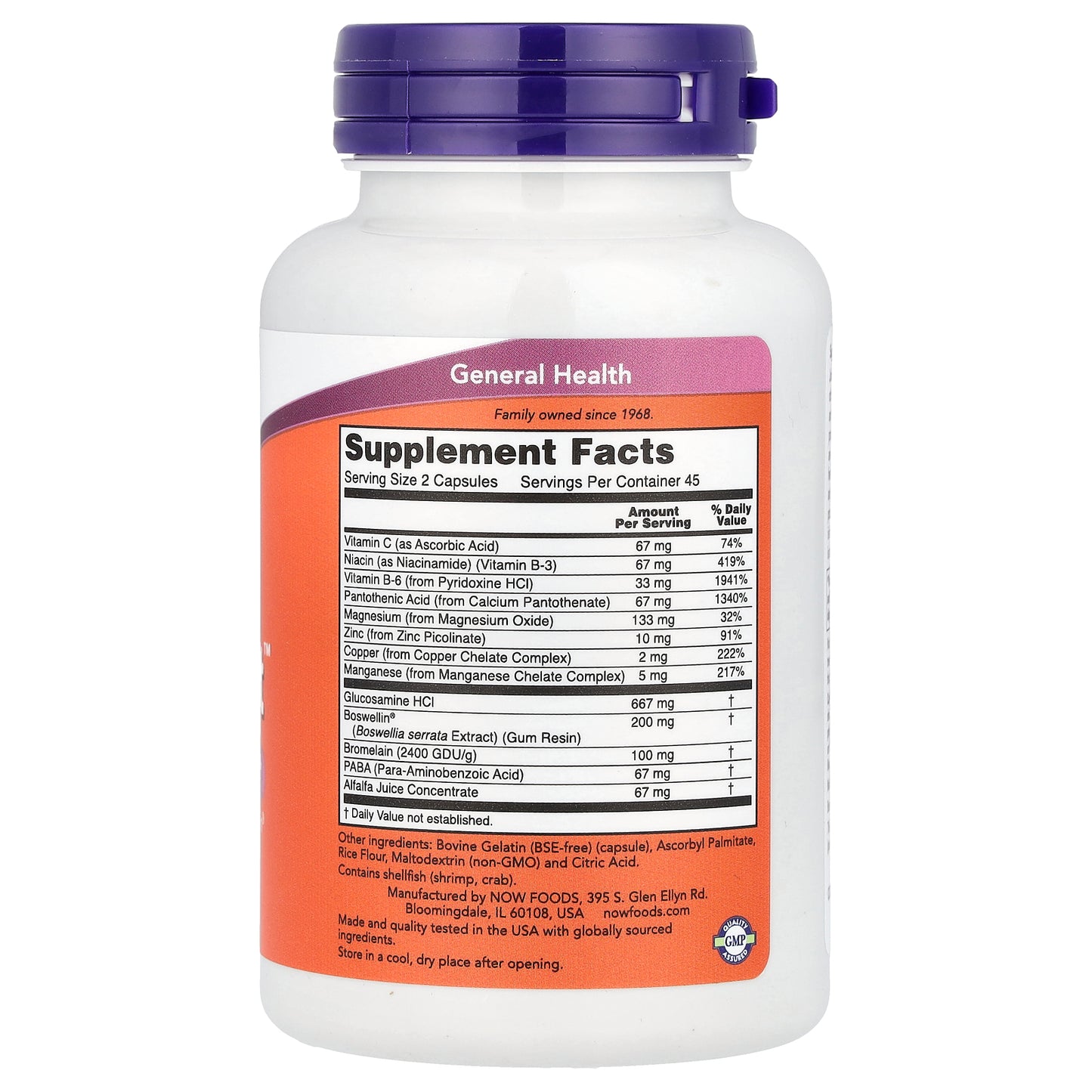 NOW Foods, Joint Support™, 90 Capsules