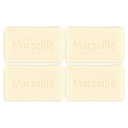 A La Maison de Provence, Hand & Body Bar Soap, Sweet Almond, 4 Bars, 3.5 oz (100 g) Each