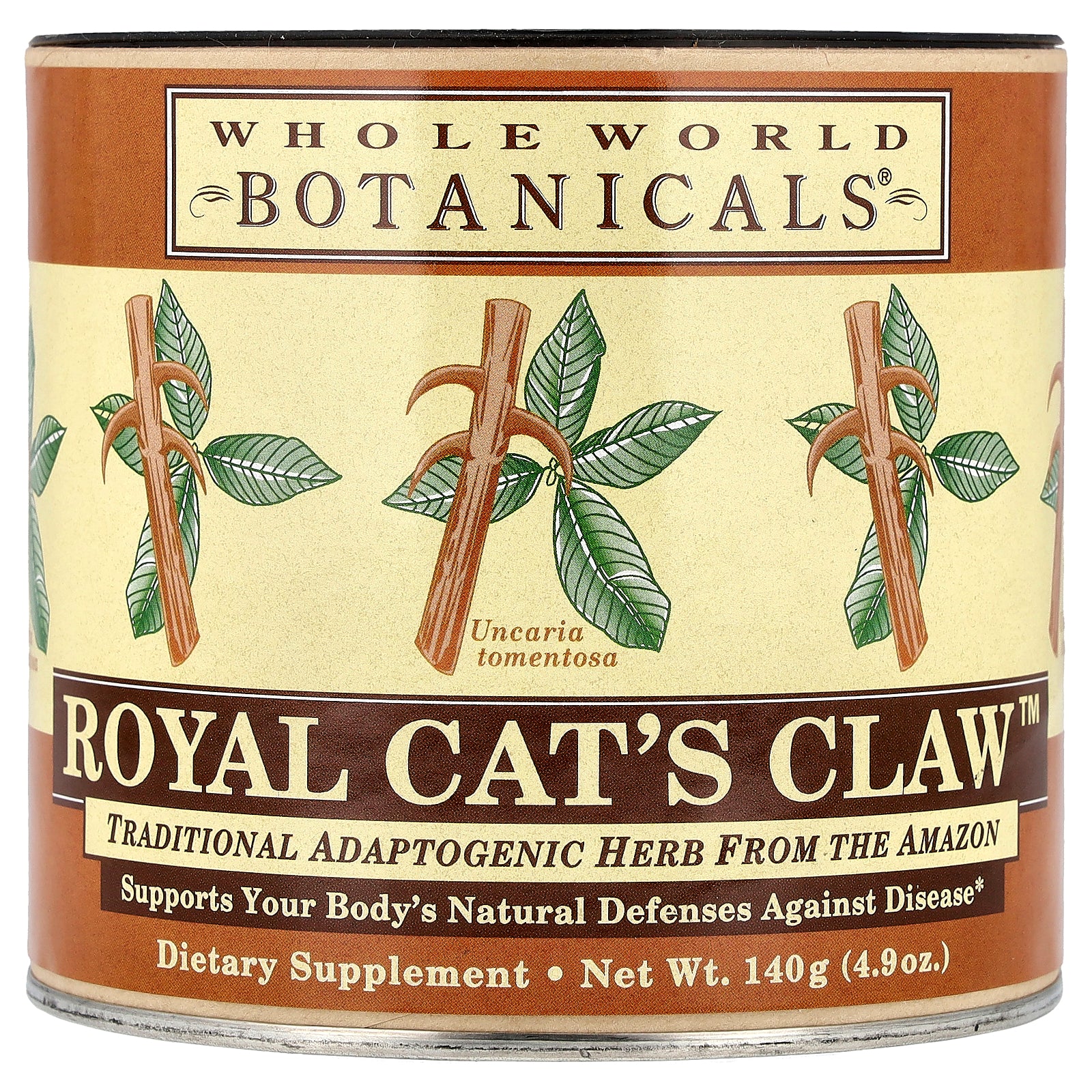 Whole World Botanicals, Royal Cat's Claw™, 4.9 oz (140 g)