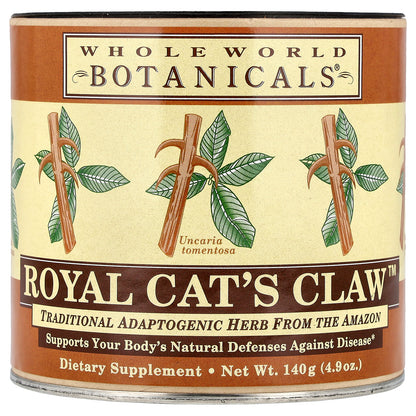 Whole World Botanicals, Royal Cat's Claw™, 4.9 oz (140 g)