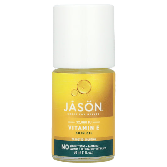 Jason Natural, Vitamin E Skin Oil, 1 fl oz (30 ml)