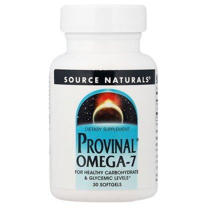 Source Naturals, Provinal® Omega-7, 30 Softgels