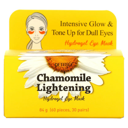 Petitfee, Chamomile Lightening, Hydrogel Eye Mask, 60 Patches, 84 g