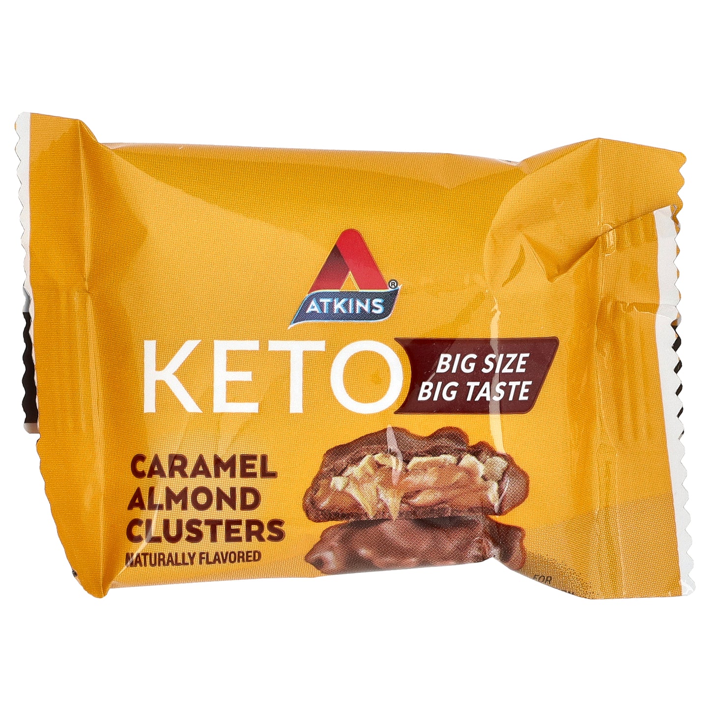 Atkins, Caramel Almond Clusters, 8 Clusters, 0.92 oz (26 g) Each