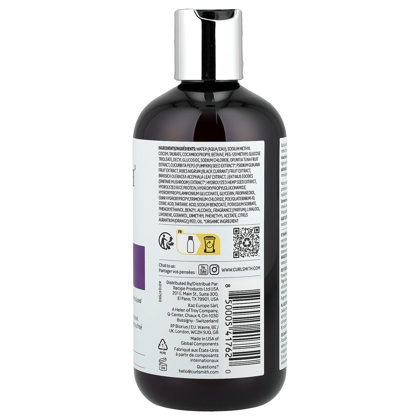 Curlsmith, Core Strength Shampoo, 12 fl oz (355 ml)