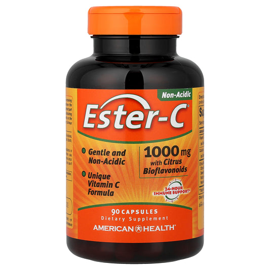American Health, Ester-C® with Citrus Bioflavonoids, 90 Capsules