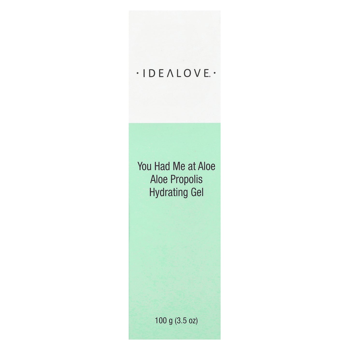 Idealove, You Had Me At Aloe, Aloe Propolis Hydrating Gel, 3.5 oz (100 g)