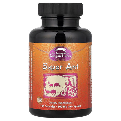 Dragon Herbs, Super Ant, 100 Capsules (500 mg per Capsule)