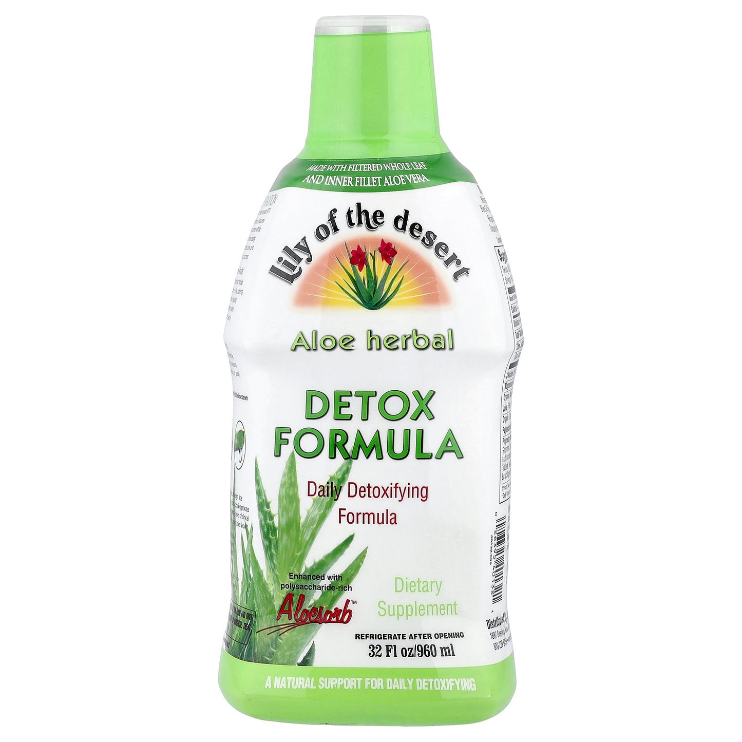 Lily of the Desert, Aloe Herbal, Detox Formula, 32 fl oz (960 ml)